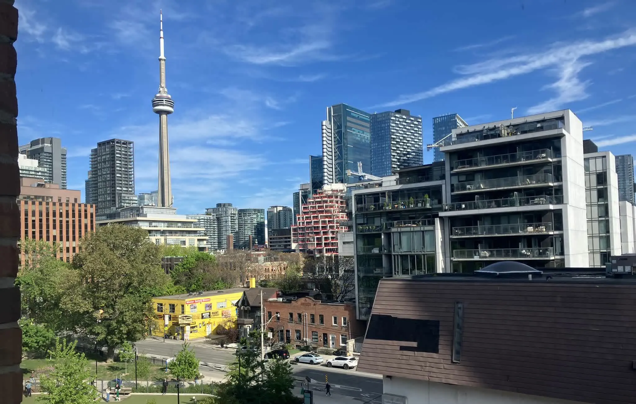 A beautiful view of Toronto from the NationGraph office